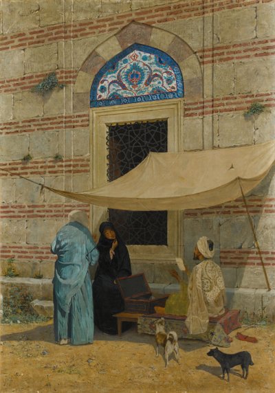 Arzuhalci、公開スクライブ 作： Osman Hamdi Bey